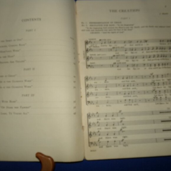 Vintage Music Songbook - The Creation: An Oratorio by Joseph Hayden - Picture 5 of 8